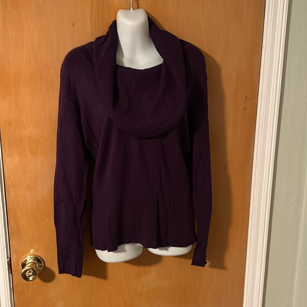 Cowl neck sweater